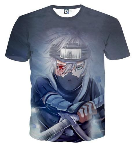 Kakashi Young Ninja Sharingan Fan Art Design Cool T Shirt Naruto