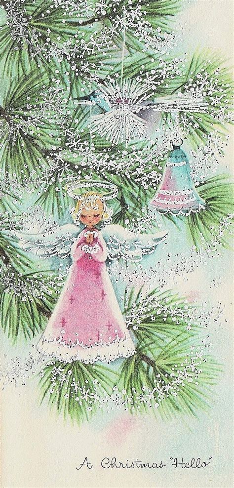 Vintage Pink Christmas Cards Pink Christmas Cards Vintage Pink