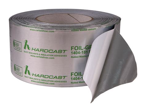 Hardcast Foil Grip 1404 Rolled Mastic — Duct Sealant on a Roll – Conklin Metal Industries