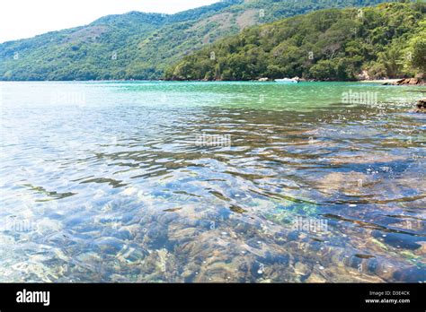 Lagoa Azul crystal clear waters, Ilha Grande, Angra dos Reis, State Stock Photo: 53785891 - Alamy