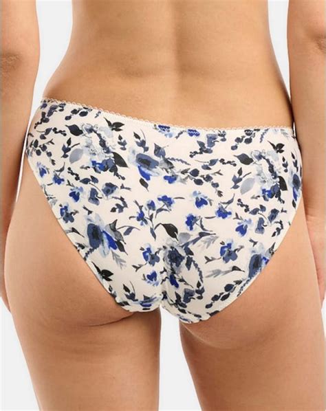 Calzoncillo Sans Complexe Ariane Fantaisy Imprime Ivoire Floral