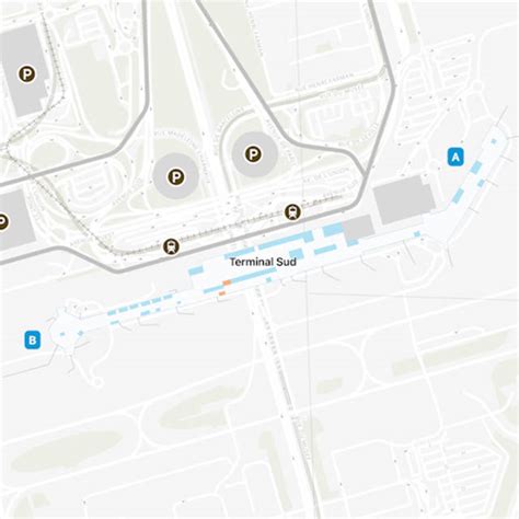 Paris Orly Airport Map Ory Terminal Guide