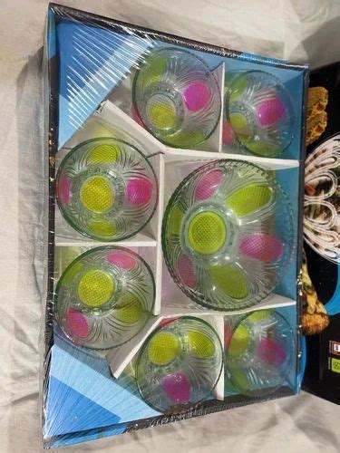 7 Piece Glass Bowl Set Capacity 200 Ml At Rs 97 Set In Kanpur ID