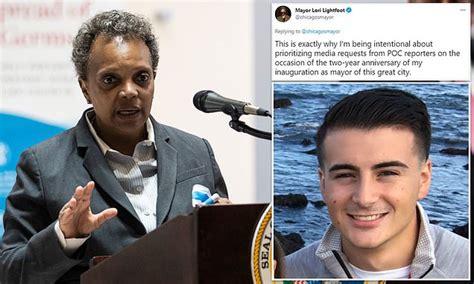 Chicago Mayor Lori Lightfoot Is Sued By White Daily Caller Reporter