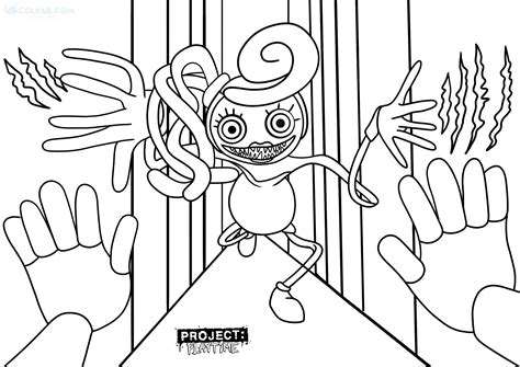 Mommy Long Legs Coloring Pages