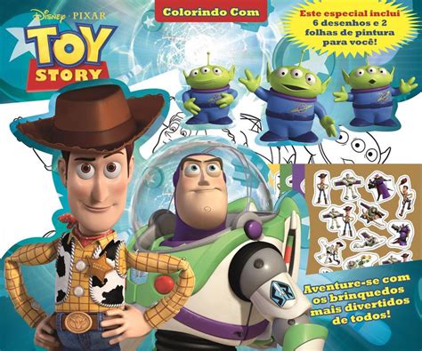 Livro Disney Colorindo Toy Story Livros De Literatura