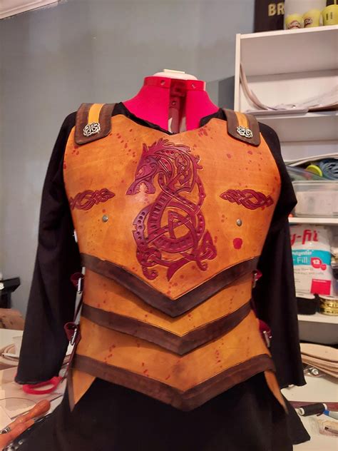 Fenrir Armor Is Finished Rleathercraft