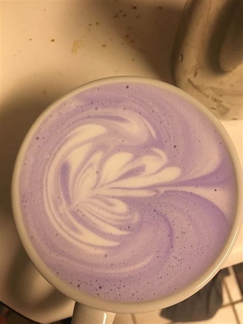 Practicing My Rosetta Latte Art With Food Coloring Today A Great Way