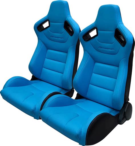 ikon motorsports asientos universales de carreras  doble deslizador