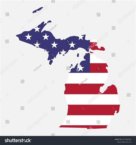 2,985 State Michigan American Flag Images, Stock Photos & Vectors ...