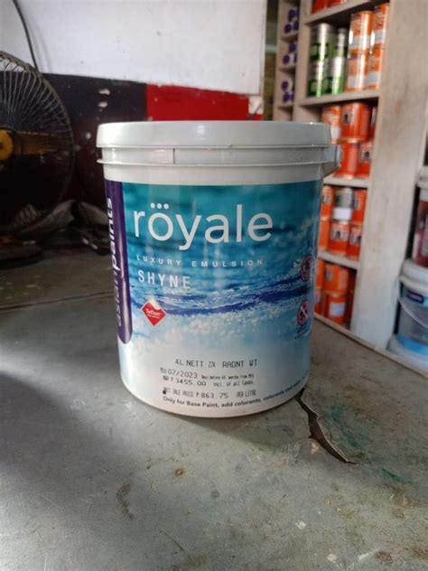 Asian Paints Royal shyne, 4 ltr at Rs 2330/bucket in Kolkata | ID ...