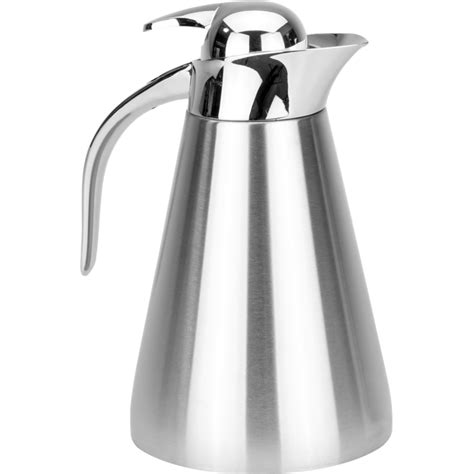 stainless steel vacuum insulated jug  litre horecano