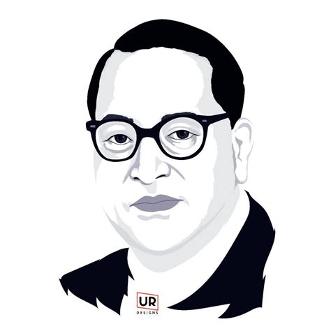 Dr Bheemrao Baba Saheb Ambedkar Vector Portrait By Umeshravani On Deviantart