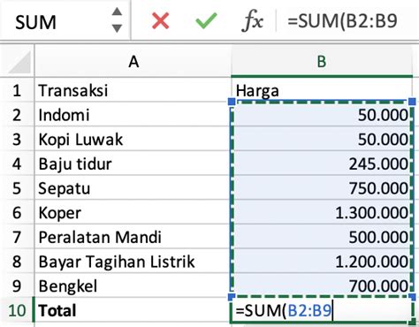 Rumus Excel Lengkap Rumus Excel Lengkap Yang Sering Digunakan Dan