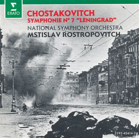 Chostakovitch National Symphony Orchestra Mstislav Rostropovitch