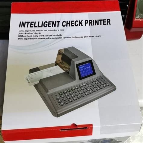 Intelligent Check Writer Check Printer Computers Tech Printers