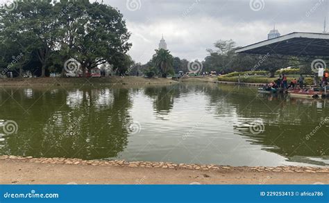 Uhuru Park Water Pond In Nairobi Editorial Stock Photo Image Of