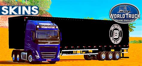 Skins Volvo FH No Sider Conjunto Bruno Garcia EXCLUSIVO Rodrigo Games