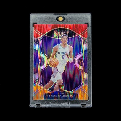 Tyrese Haliburton Rc Select Rwo Flash Prizm Concourse Holo