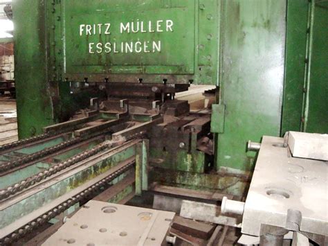 Hydraulic Press Muller Ze 600 — 600 Ton Id75599