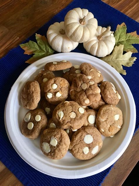 Hem And Her White Chocolate Pumpkin Snickerdoodle Cookies