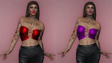 Lily Tube Top For Mp Female Gta5