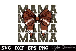 Football Mama SVG PNG Coquette Bow Fall Graphic By BlackCraft