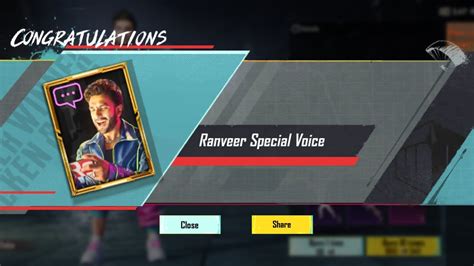 I Got Ranveer Singh Mythic Voice Pack All Mythic Suit 25 Materials