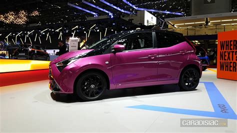 Toyota Aygo restylée Salon de Genève 2018 Vidéo Dailymotion