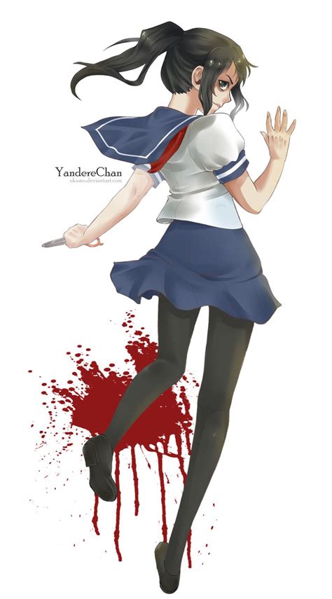 Yanderechan Fanart By Okumu Yandere Simulator Yandere Manga Yandere