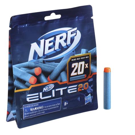 Nerf Elite 2.0 20-Dart Refill Pack -- Includes 20 Official Nerf Elite 2 ...