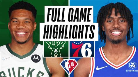 Game Recap Bucks 118 76ers 109 Youtube