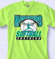 Custom Softball T-Shirt Designs for Your Team - Cool Team Softball Tees ...