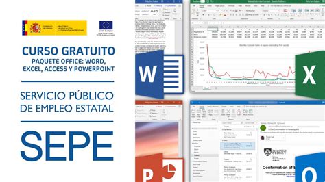 Curso Gratuito De La Comunidad Madrid Paquete Office Word Excel