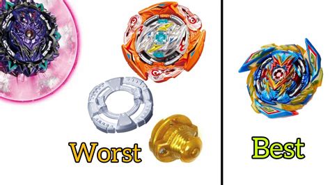 Ranking All Beyblade Burst Sparking Beyblades Youtube