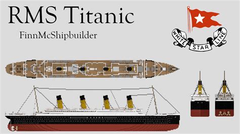 Rms Titanic Hmhs Britannic And Rms Olympic Minecraft Map