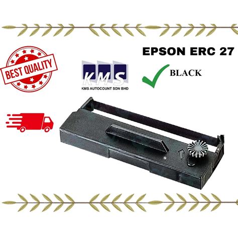 VINMARK RIBBON EPSON ERC 27 BLACK Shopee Malaysia