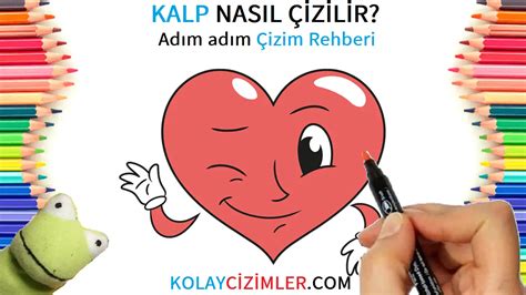 Adım Adım Kalp Çizimi Nasıl Yapılır Kolay Çİzİmler