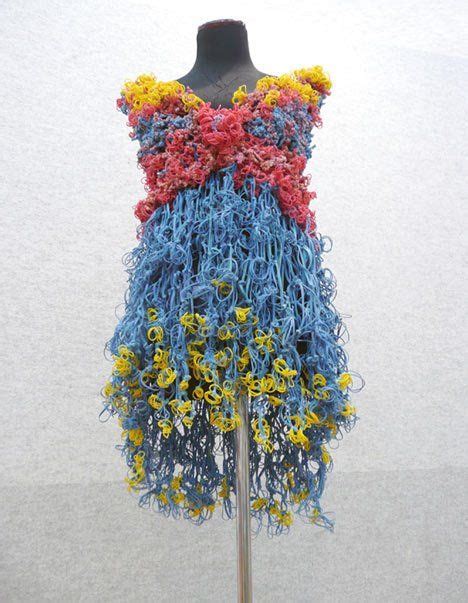 Rubber Bands Recycled Rubber Recycled Art Recycled Dress Ideas