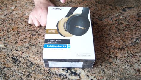 Bose Limited Edition Quietcomfort 25 Headphones Black And Gold Youtube