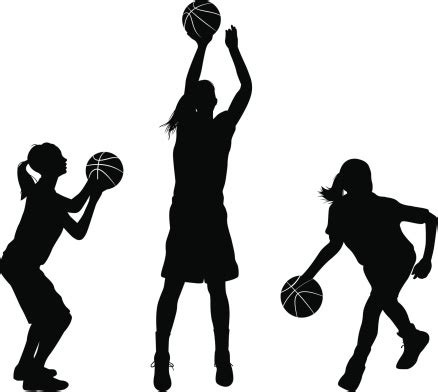 Free Silhouette Basketball Cliparts, Download Free Silhouette ...