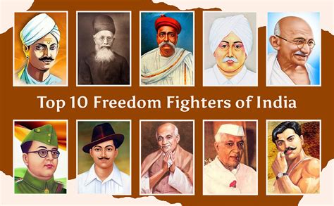 Freedom Fighters of India List, Names and their Contribution