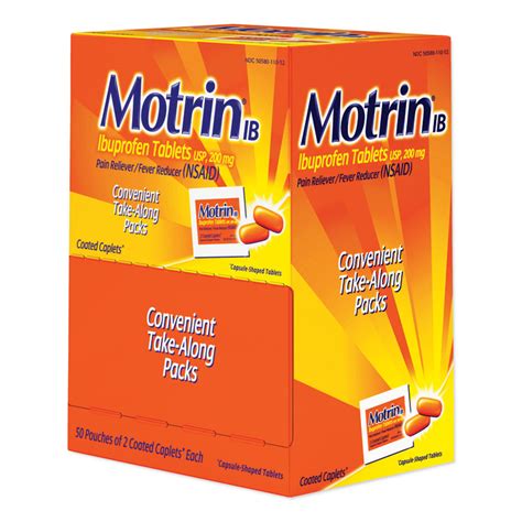 Mcl48152 Motrin® Ib 48152 Ibuprofen Tablets Hill And Markes