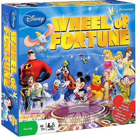 Disney Wheel Of Fortune Board Game