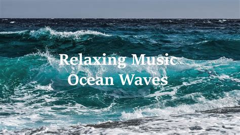 Relaxing Music With Ocean Waves Beautiful Piano Sleep Music Stress Relief Wave Sounds Youtube