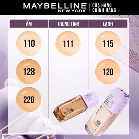 KEM NỀN LÂU TRÔI 30H MAYBELLINE SUPER STAY 120 AB BEAUTY WORLD