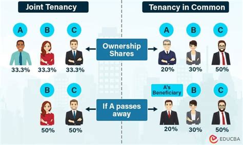 Joint Tenancy Meaning Examples Vs Tenancy In Common