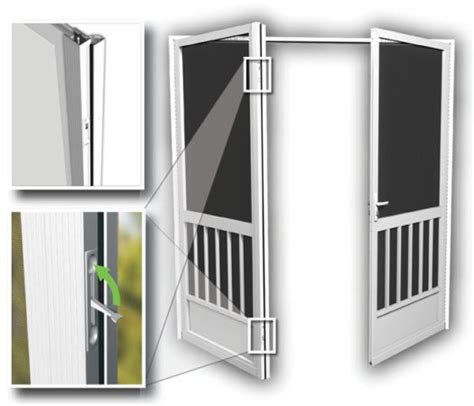 French Screen Doors Entry Double Screen Door Patio Pca Products