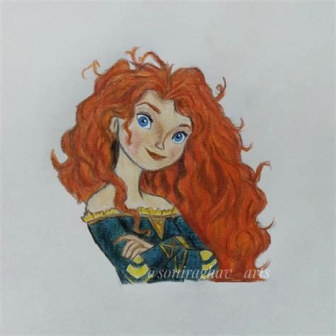 Merida Drawing Brave Merida Disneyprincess Princess Merida Disney