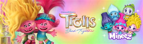 Amazon Dreamworks Trolls Band Together Mineez Trolls Surprise